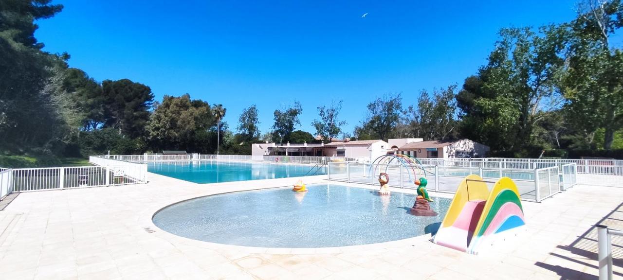 Bel Appartement Avec Piscine Proche Des Plages Six-Fours-les-Plages Luaran gambar